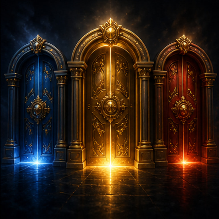 Visuel du jeu Choisis une porte